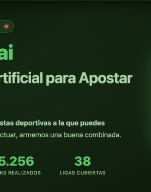 IA apuestas deportivas