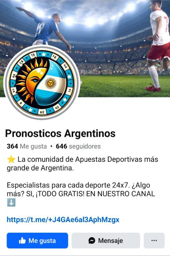 Facebook Pronósticos Argentinos